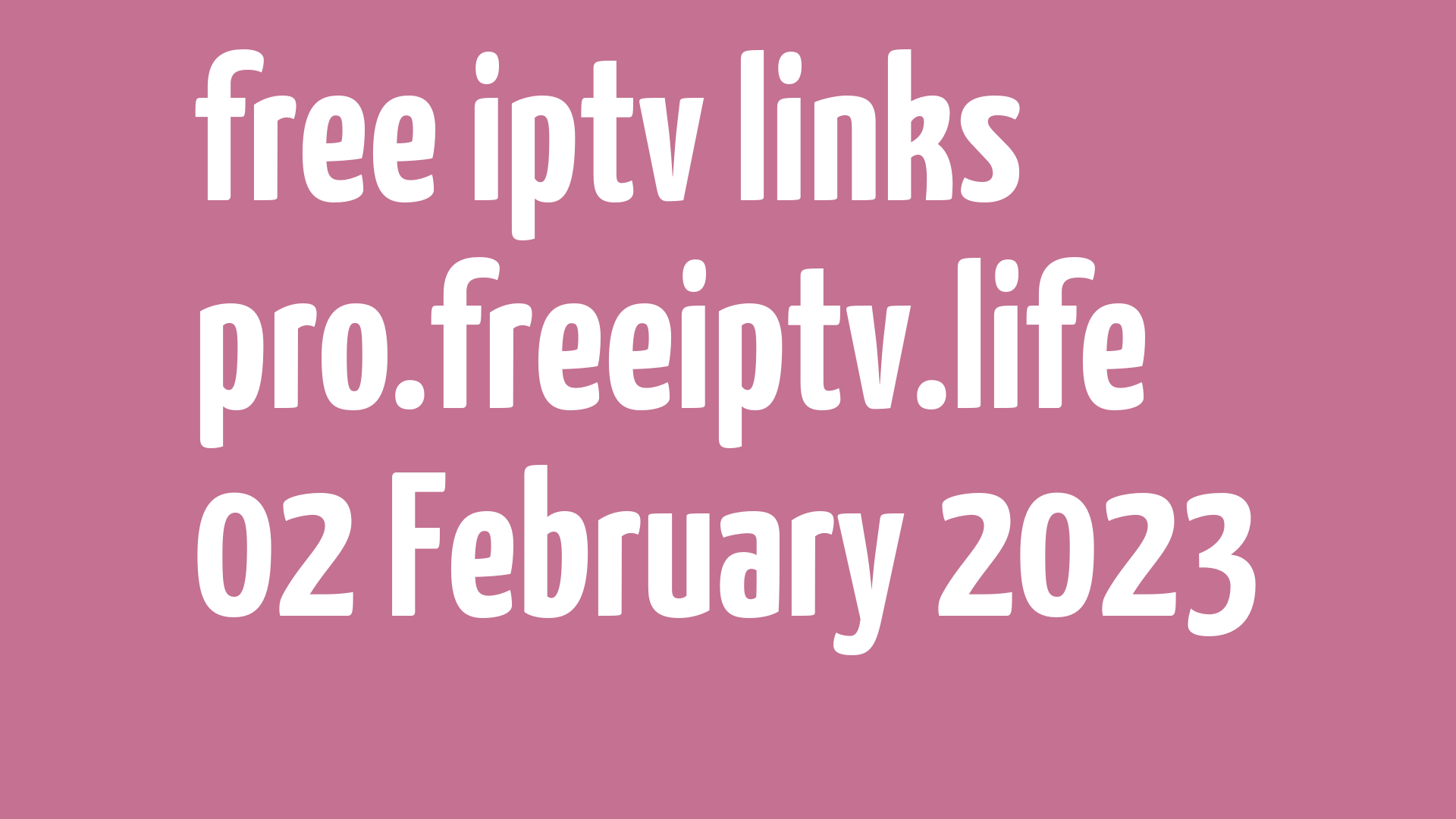 free iptv links 010223